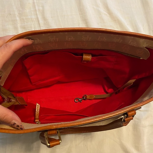 Beige Dooney & Burke Tote - Picture 2 of 2